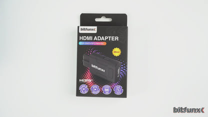 Bitfunx Mini HDMI-adapter til N64 / SNES / GameCube